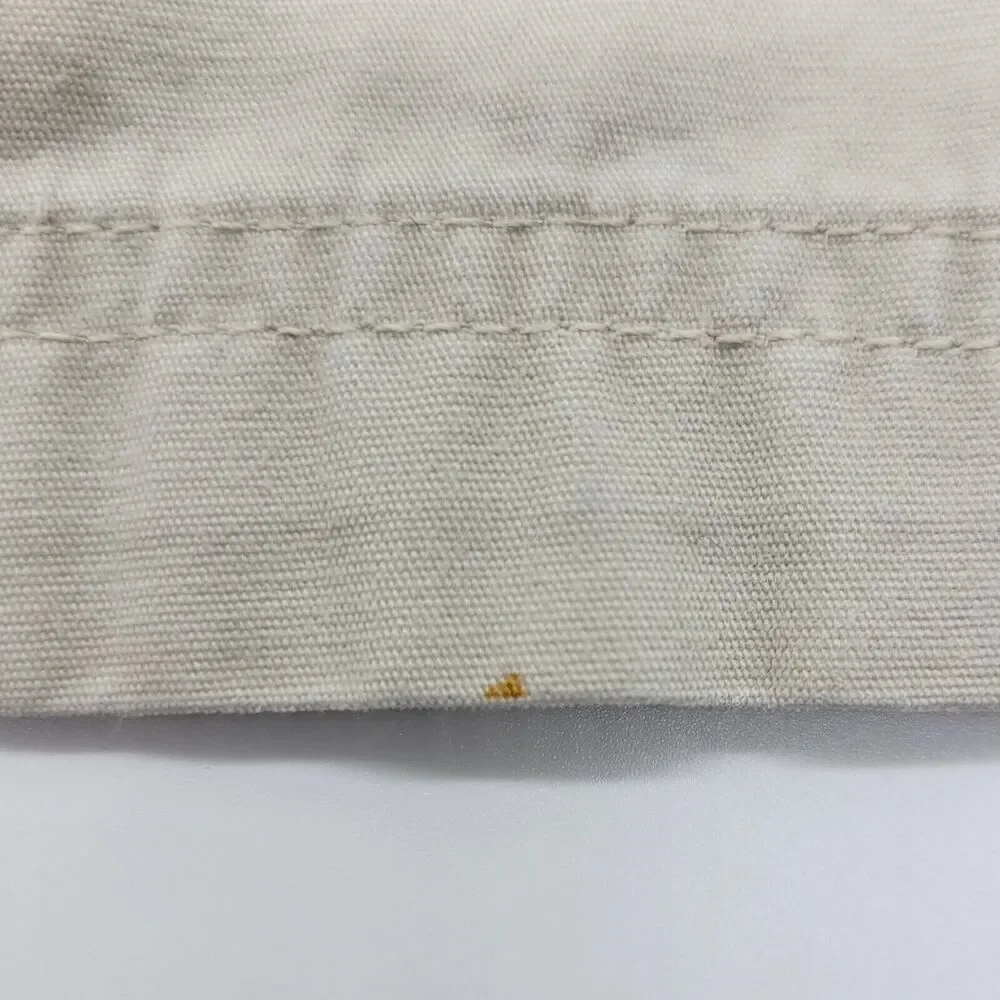 Columbia Women’s Capri Pants Size 10 Beige Small Stains Outdoor Hike Camp Travel - Picture 10 of 11